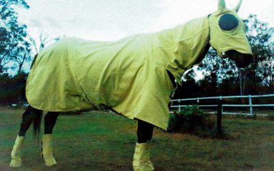 Kevlar fire protection for horses from TBAFirefly