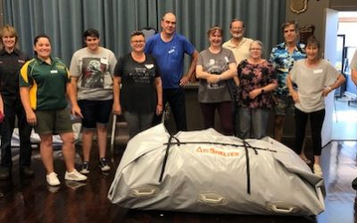 First training for 2021 – Air Shelter Team